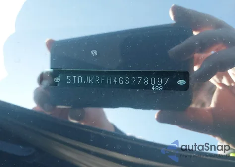 2016 Toyota Highlander Xle V6 from USA, damaged, VIN 5TDJKRFH4GS278097